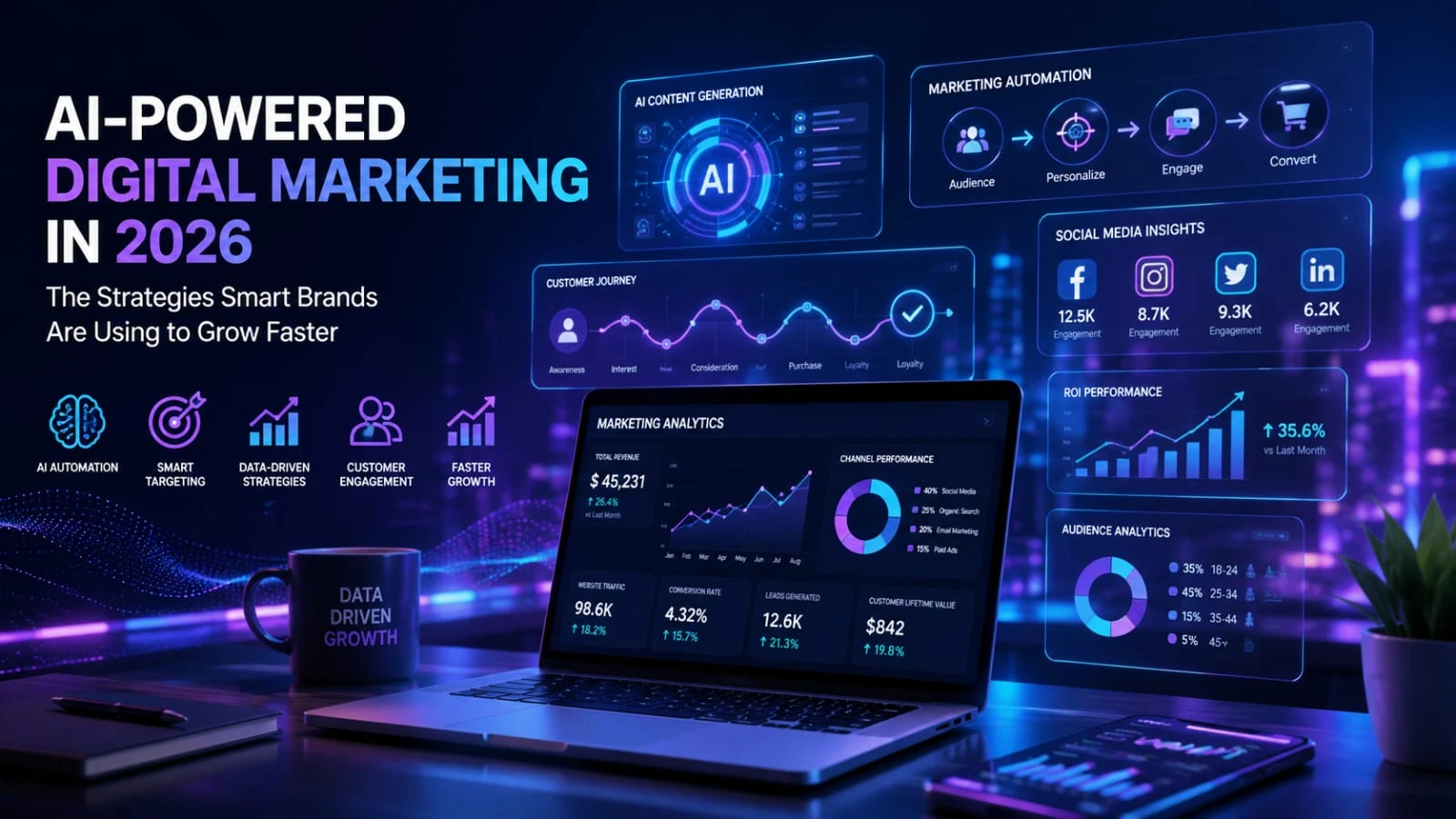 Ai Powered Digital Marketing Strategy By Best Digital Marketing Freelancer In Thrissur