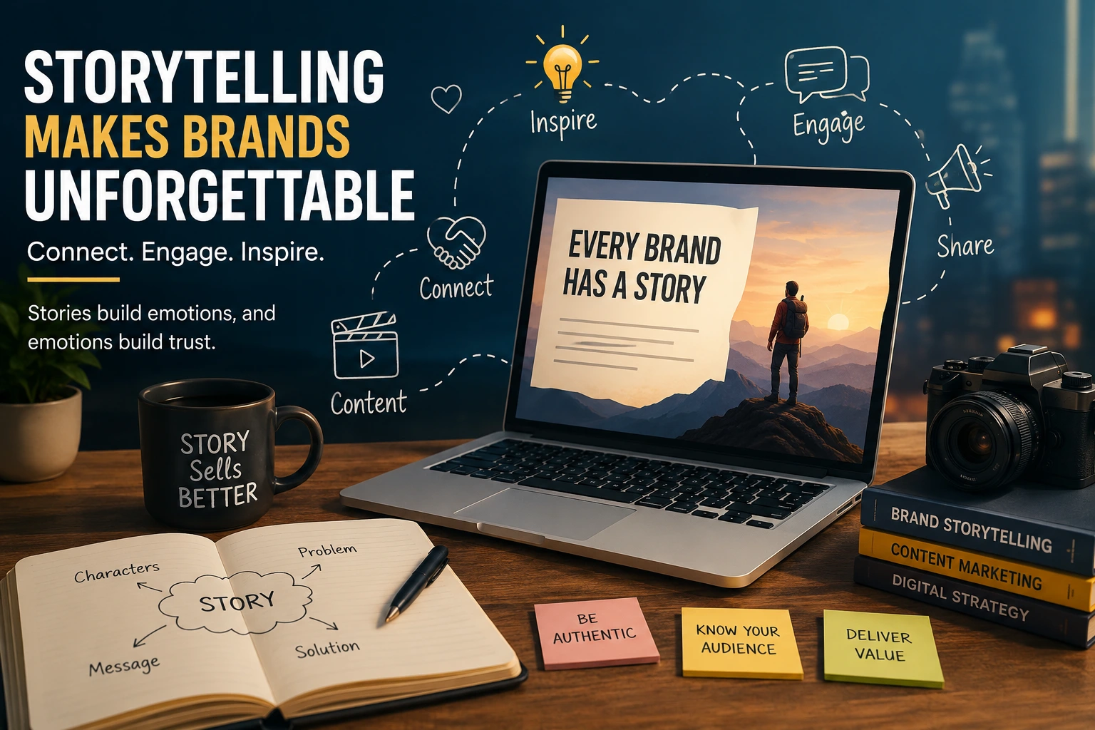 Storytelling Strategy By Best Digital Marketing Freelancer In Thrissur